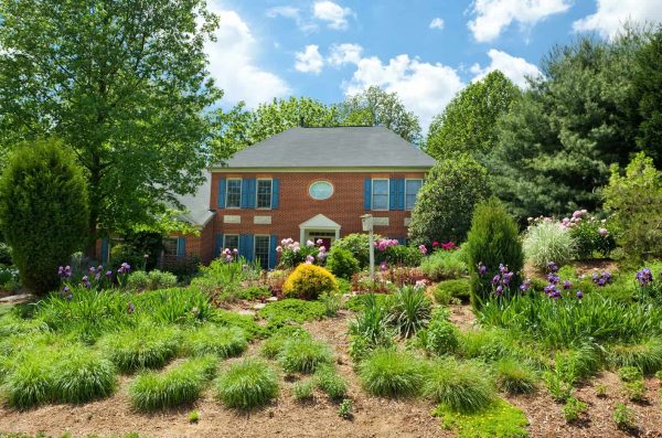 Berms on a property